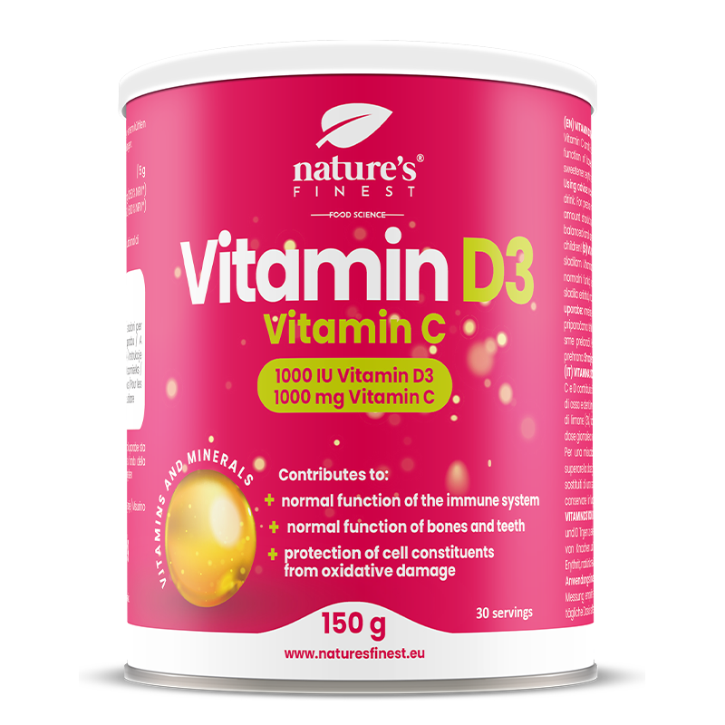 Vitamina D3 + Vitamina C